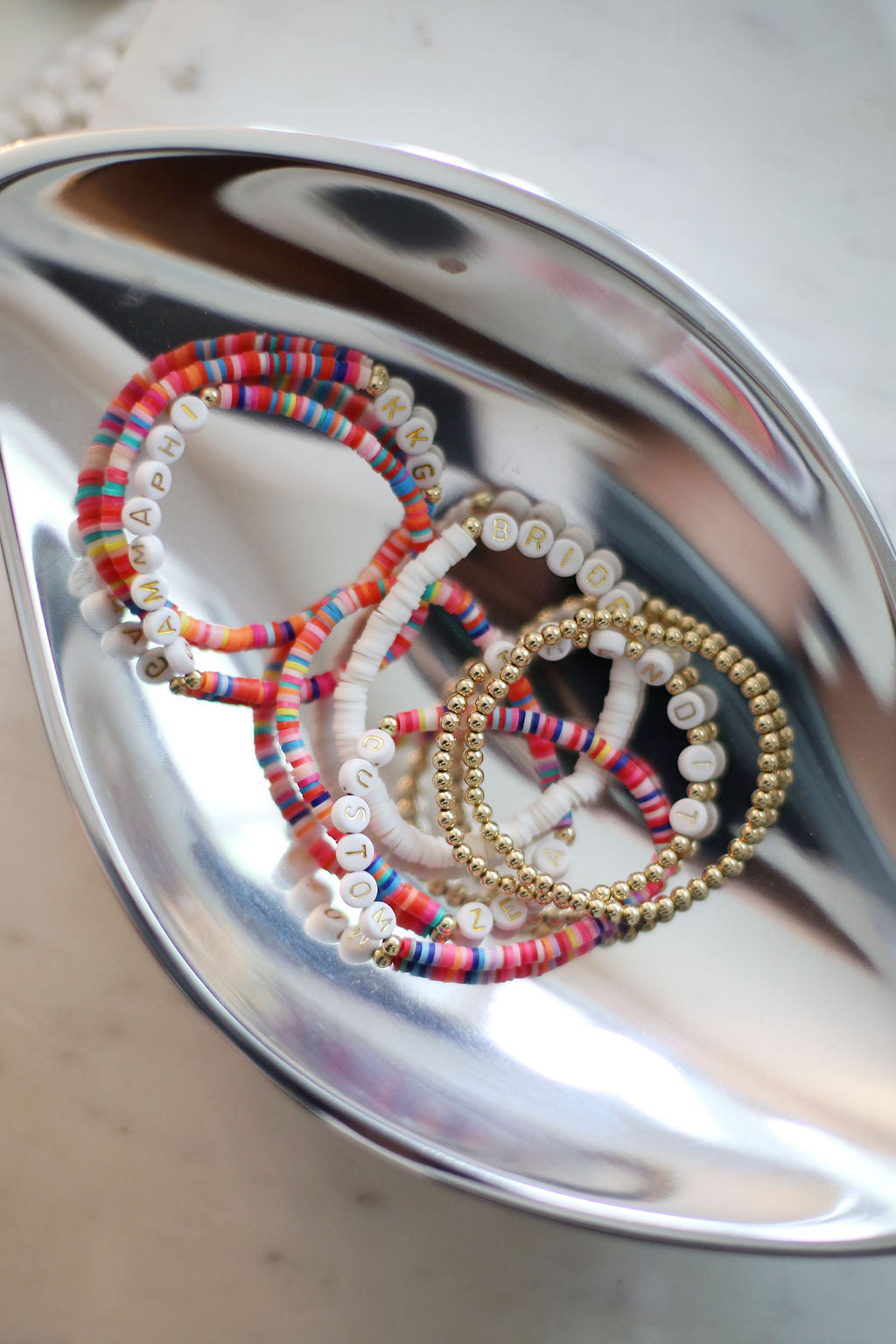 Delta Delta Delta Multi Bracelet