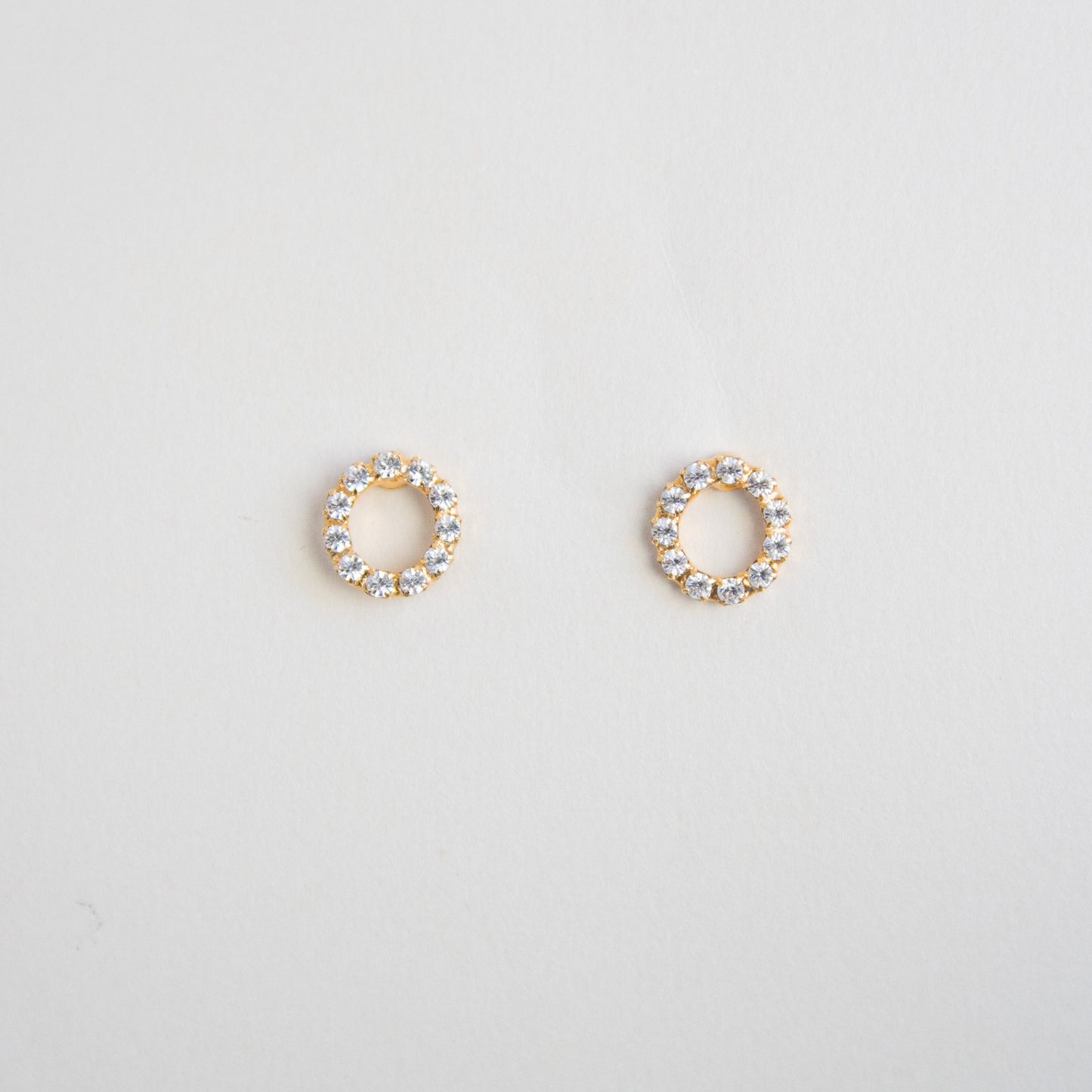 Demi Earrings in Crystal