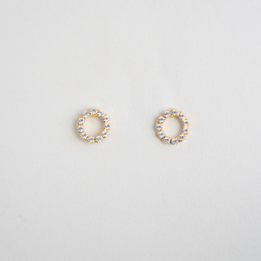 Demi Earrings in Crystal