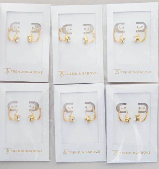 Bridesmaid Bundle Dot Drop Crystal