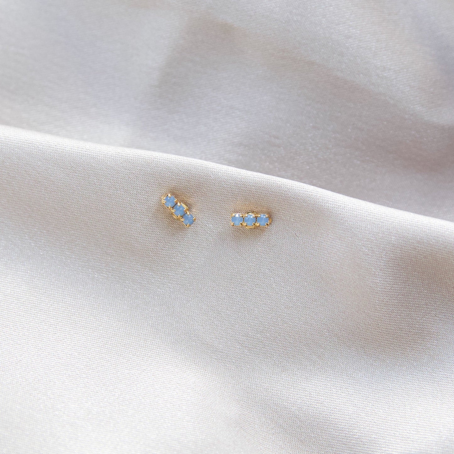 something blue earrings