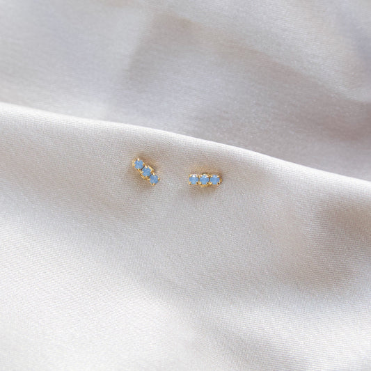 something blue earrings