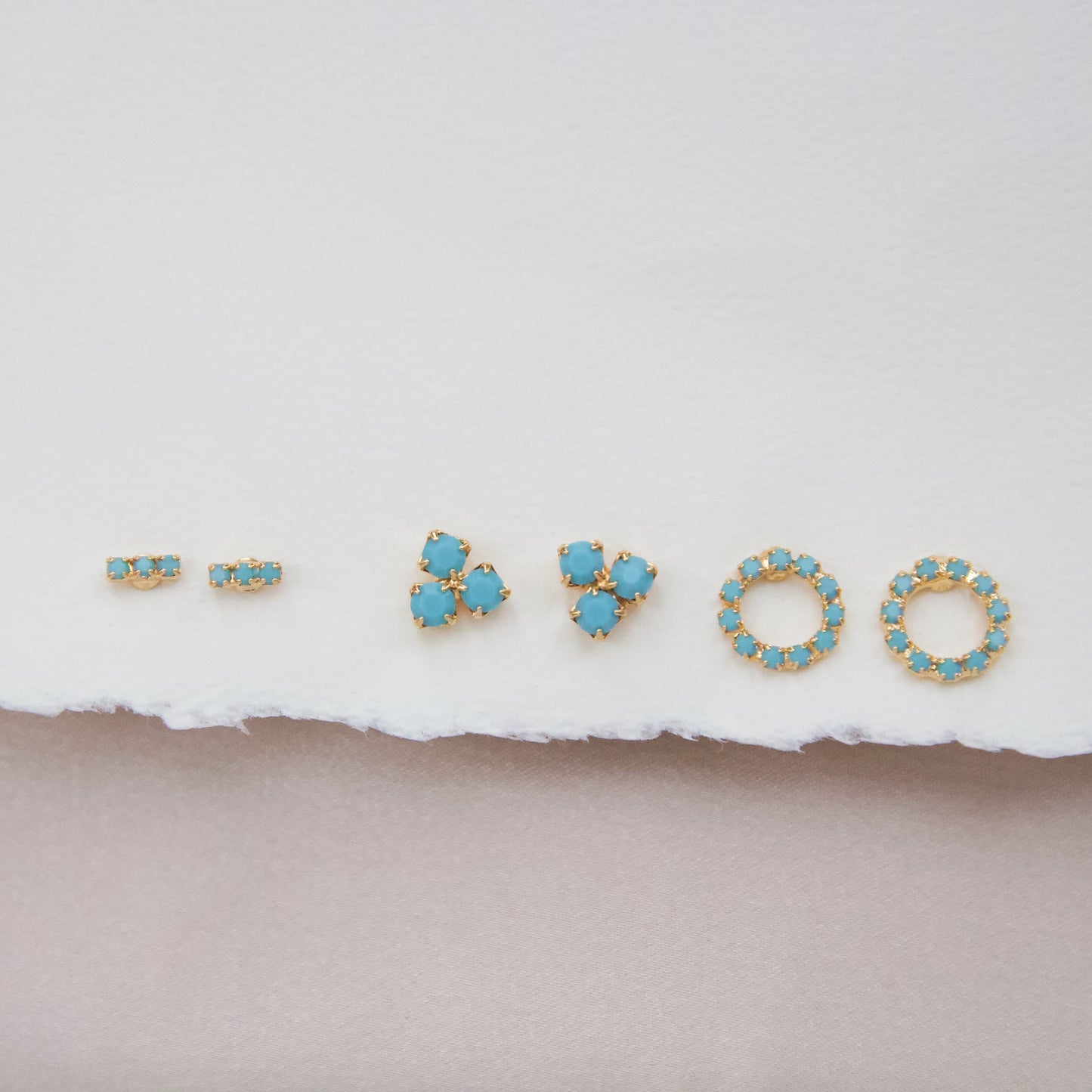 Demi Earrings in Turquoise