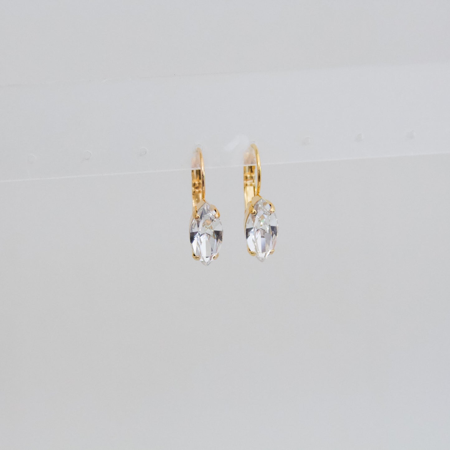 Marquise Leverback Earrings