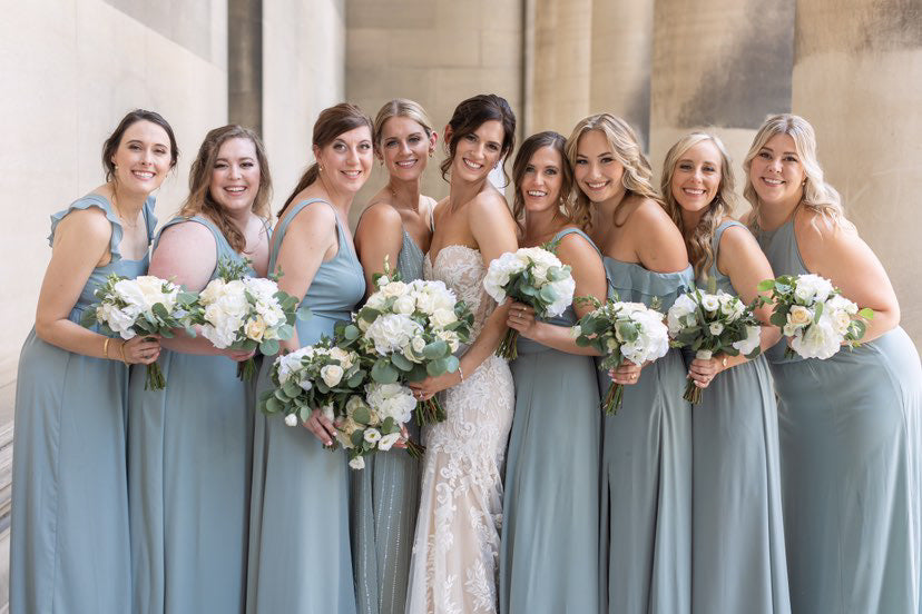 Bridesmaid Bundle Dot Drop Crystal