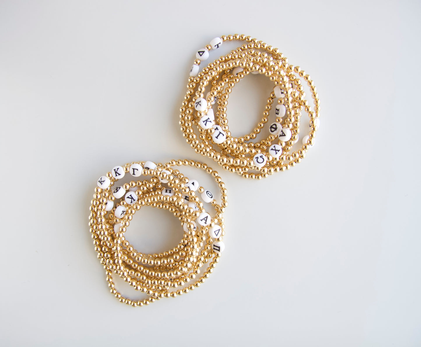 Sorority Bracelet: Greek Letters
