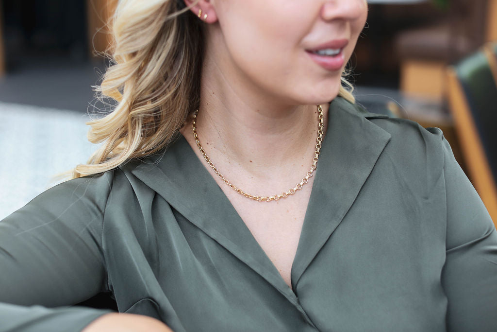 Oliver Gold Necklace