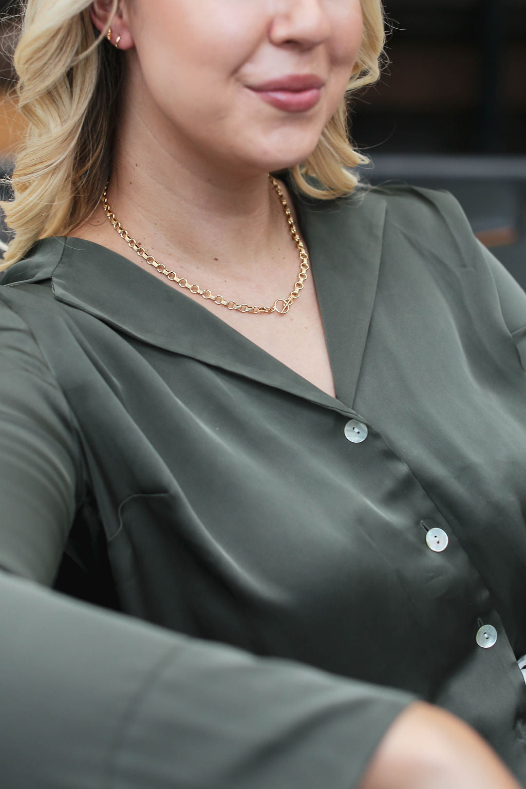 Oliver Gold Necklace