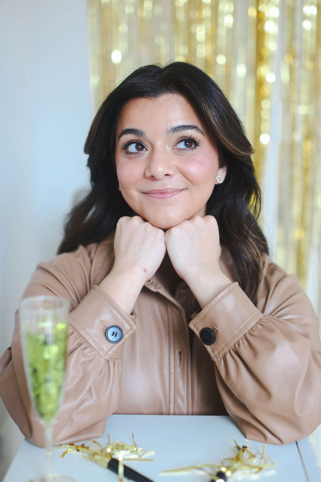 Demi Earrings in Crystal