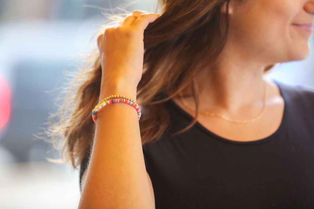 Alpha Gamma Delta Multi Bracelet