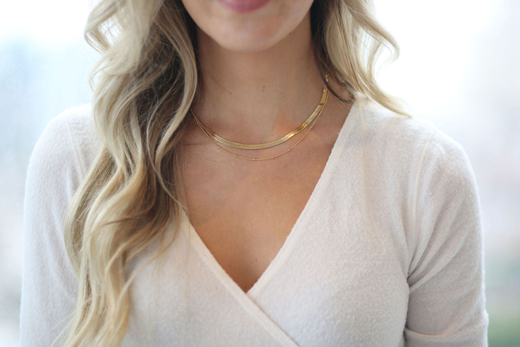 Herringbone Necklace