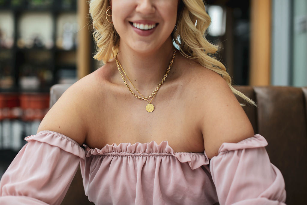 Oliver Gold Necklace