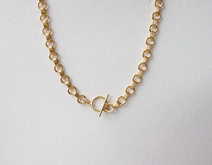Oliver Gold Necklace