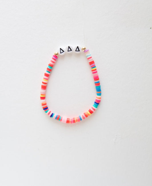 Delta Delta Delta Multi Bracelet
