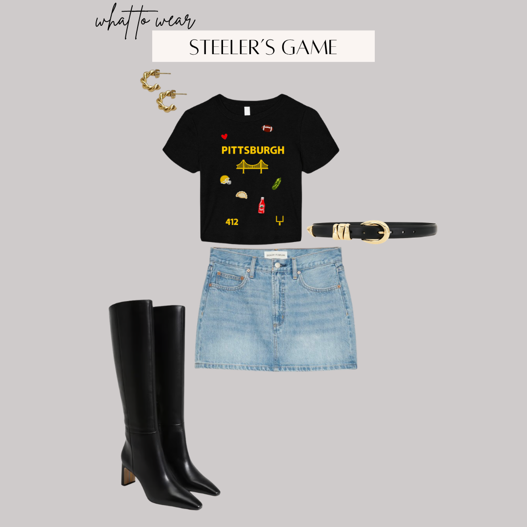 Pittsburgh Football Baby Tee