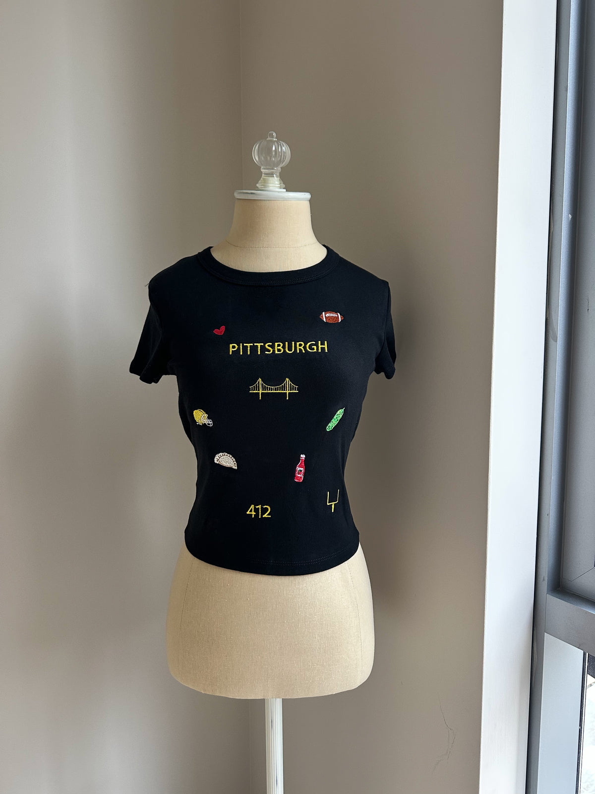 Pittsburgh Football Baby Tee