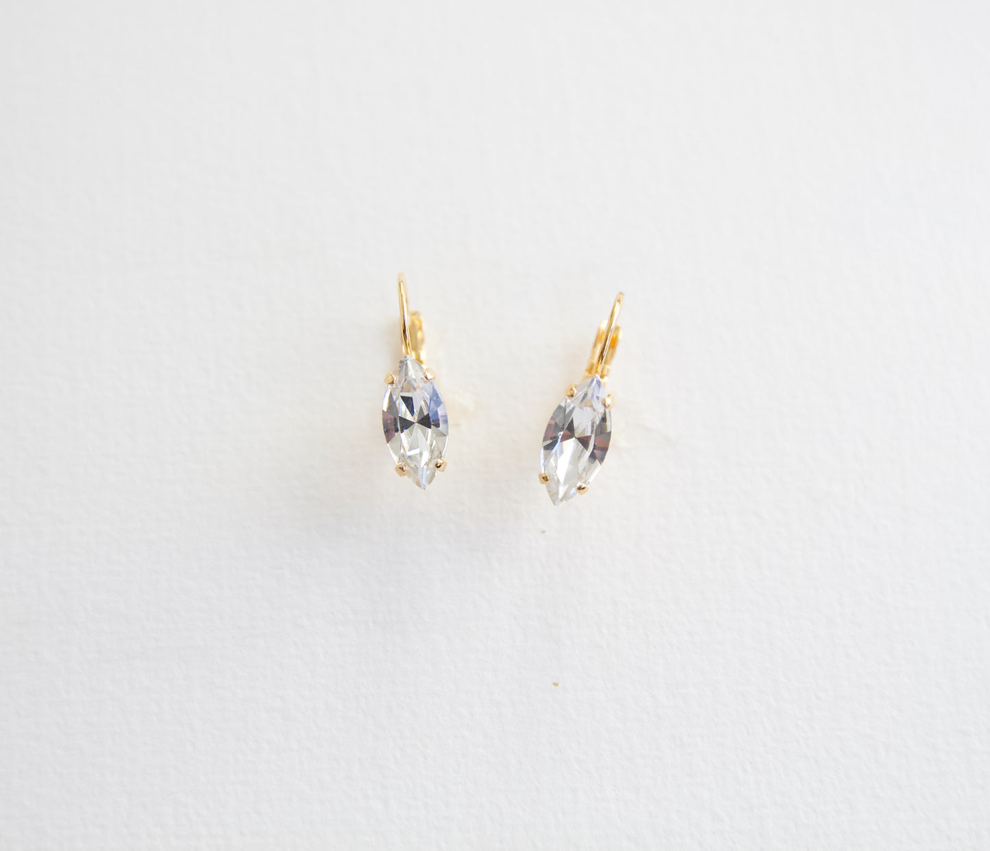 Marquise Leverback Earrings