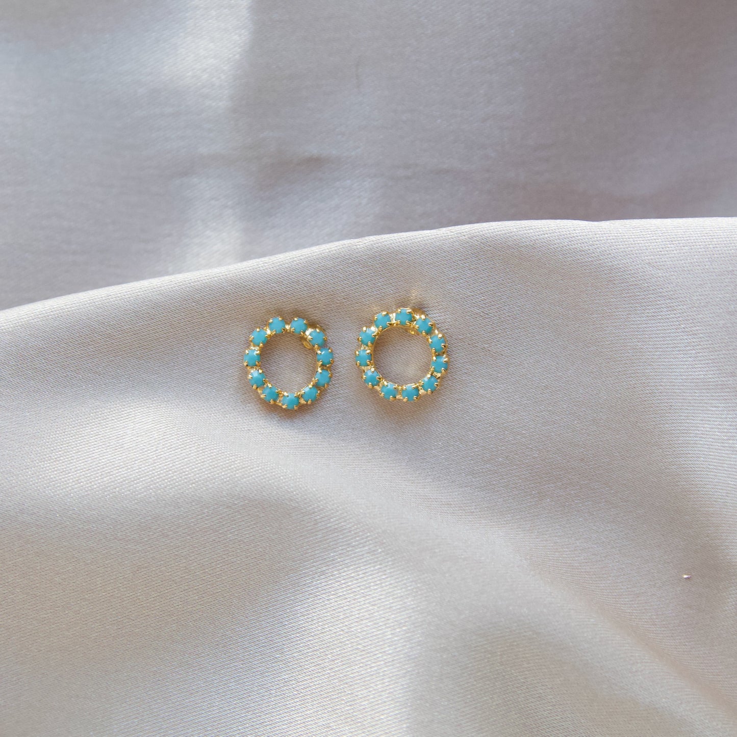 Demi Earrings in Turquoise