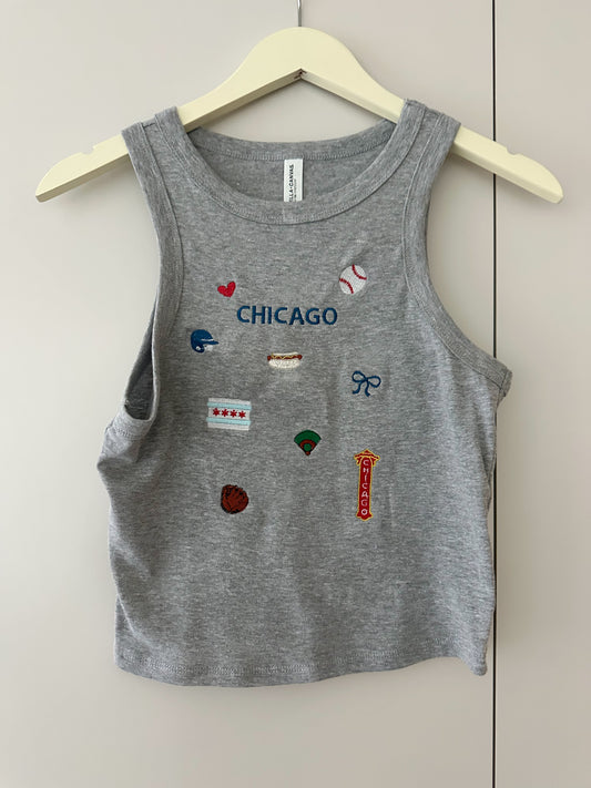 Chicago Gray Tank Top