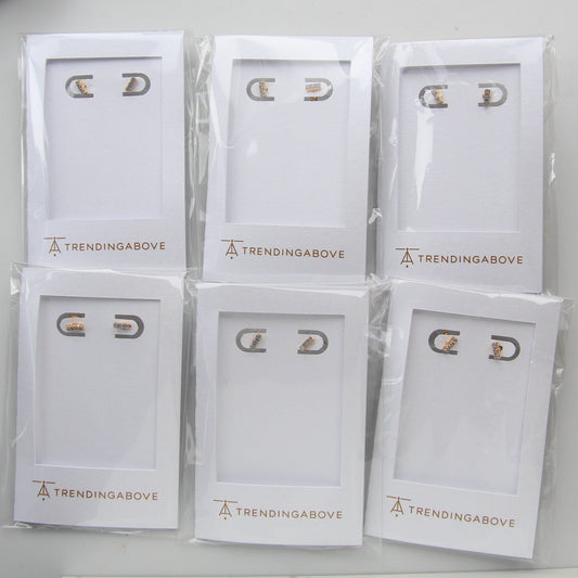 Bridesmaid Bundle Soft Blue Bar Stud