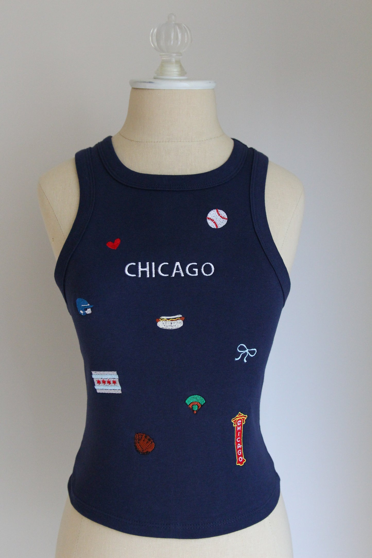 Chicago Navy Baseball Tank