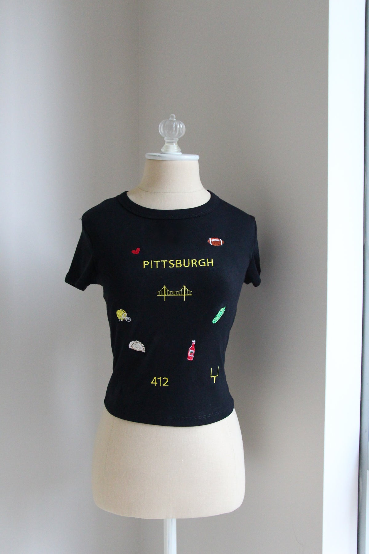 Pittsburgh Football Baby Tee