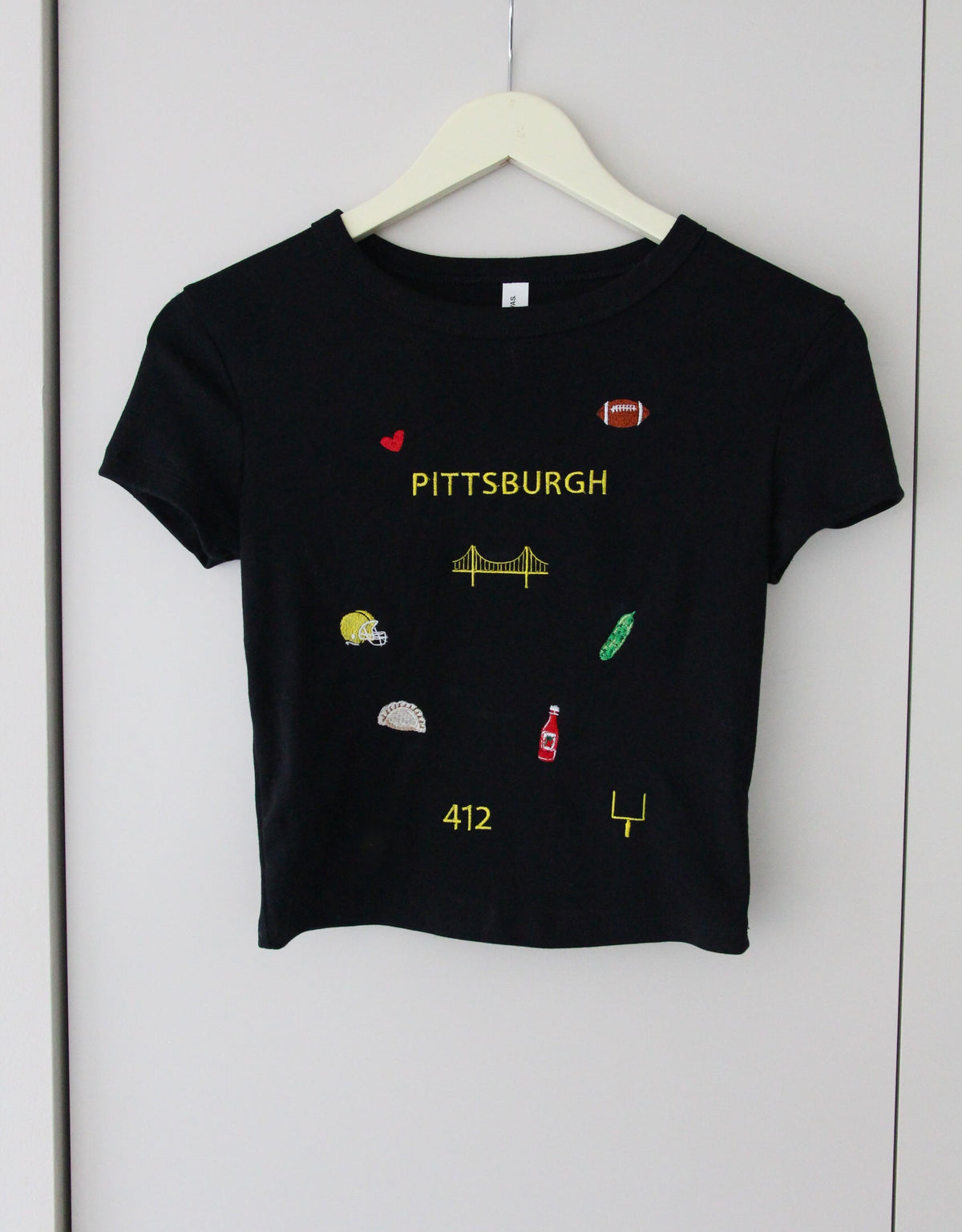 Pittsburgh Football Baby Tee