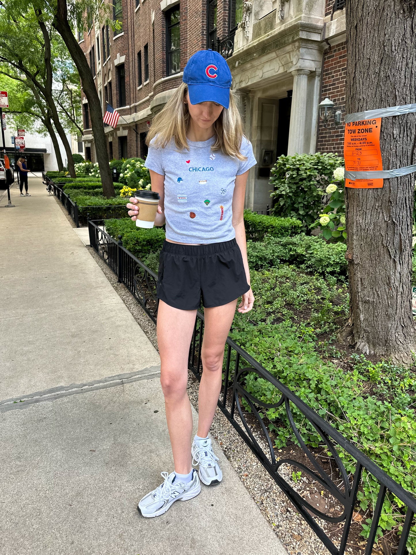 Chicago Baseball Baby Tee
