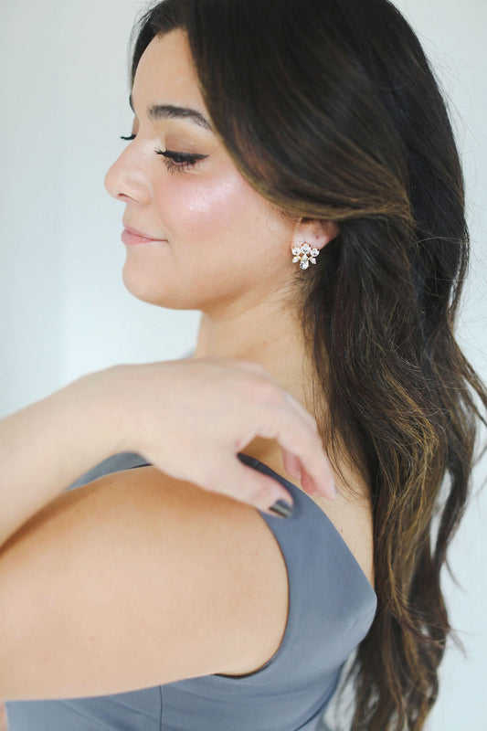 Grace Cluster Earrings