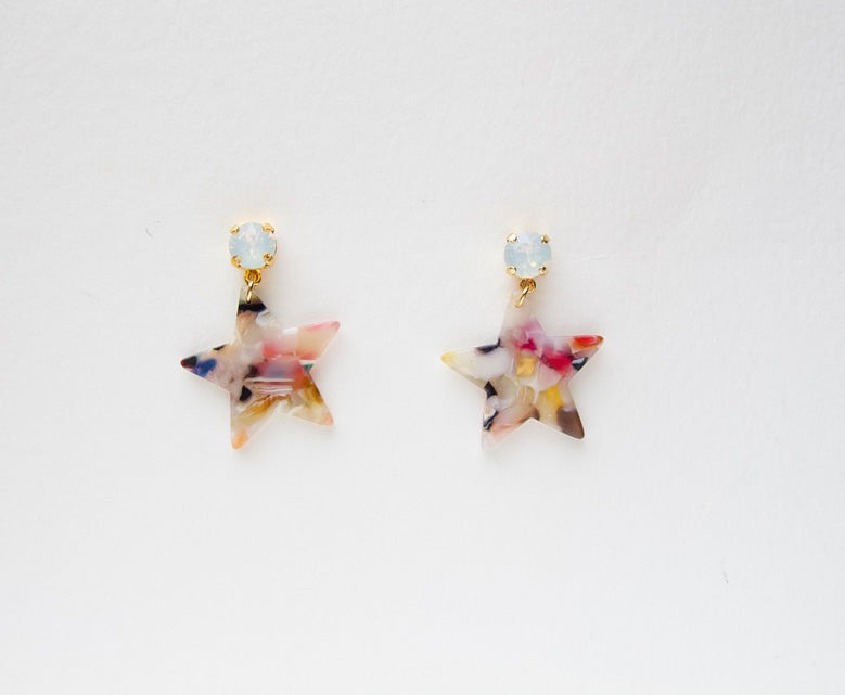 Seeing Stars Earrings in Light Colors
